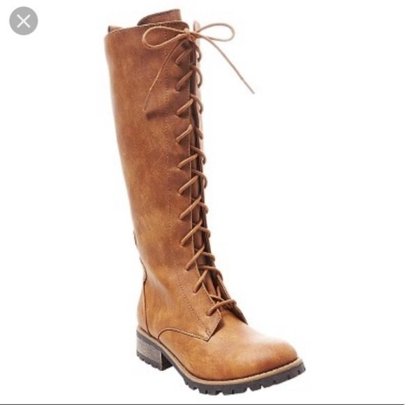 Stevies Shoes - Stevies Brown Giddyup Lace Up Boots